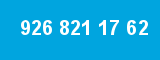 926 821 17 62